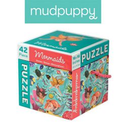 Mudpuppy. Puzzle 42 elementy - Syreny